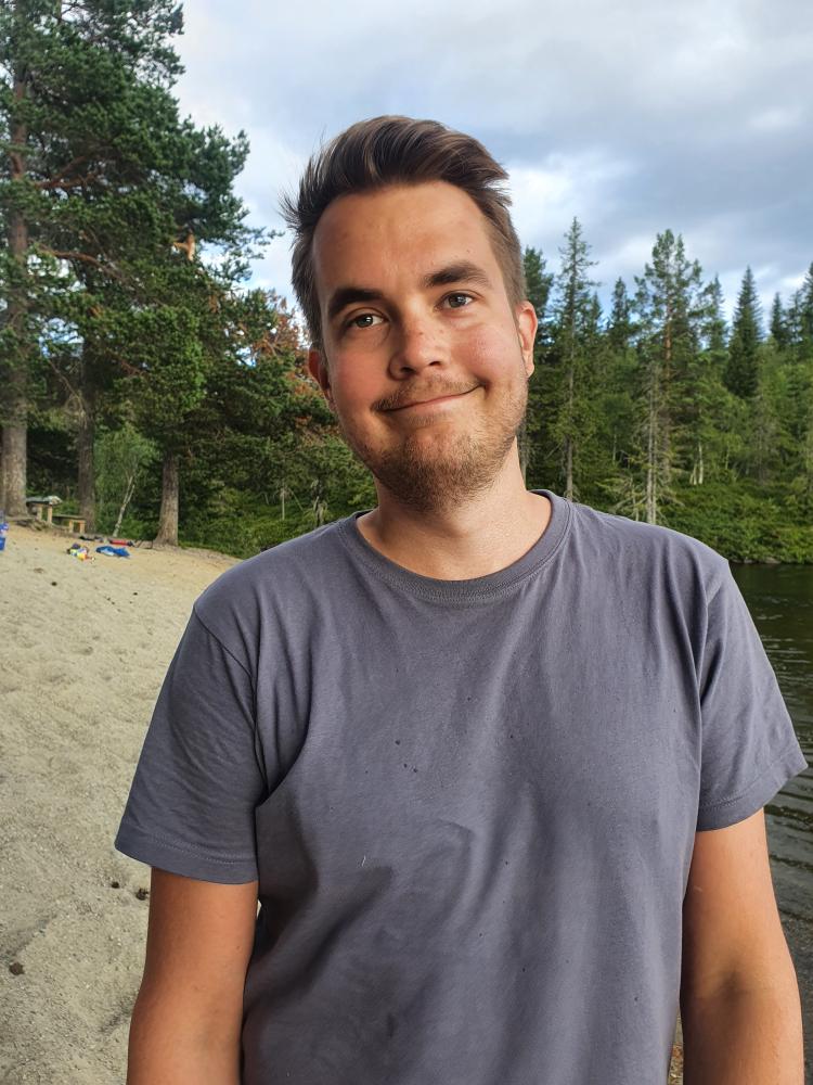 Godt på stranda